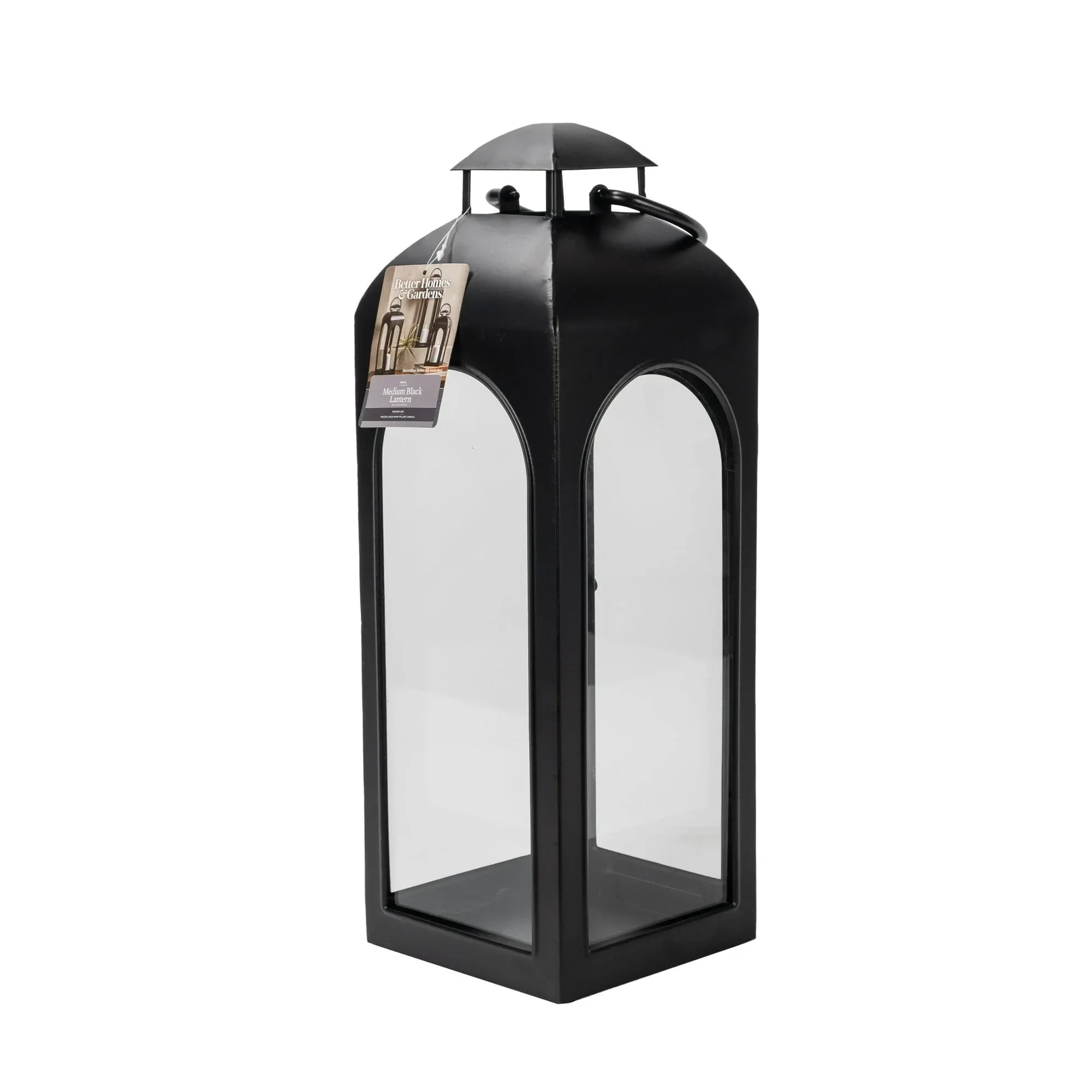 Better Homes & Gardens Black Metal Lantern Candle Holder - Image 13