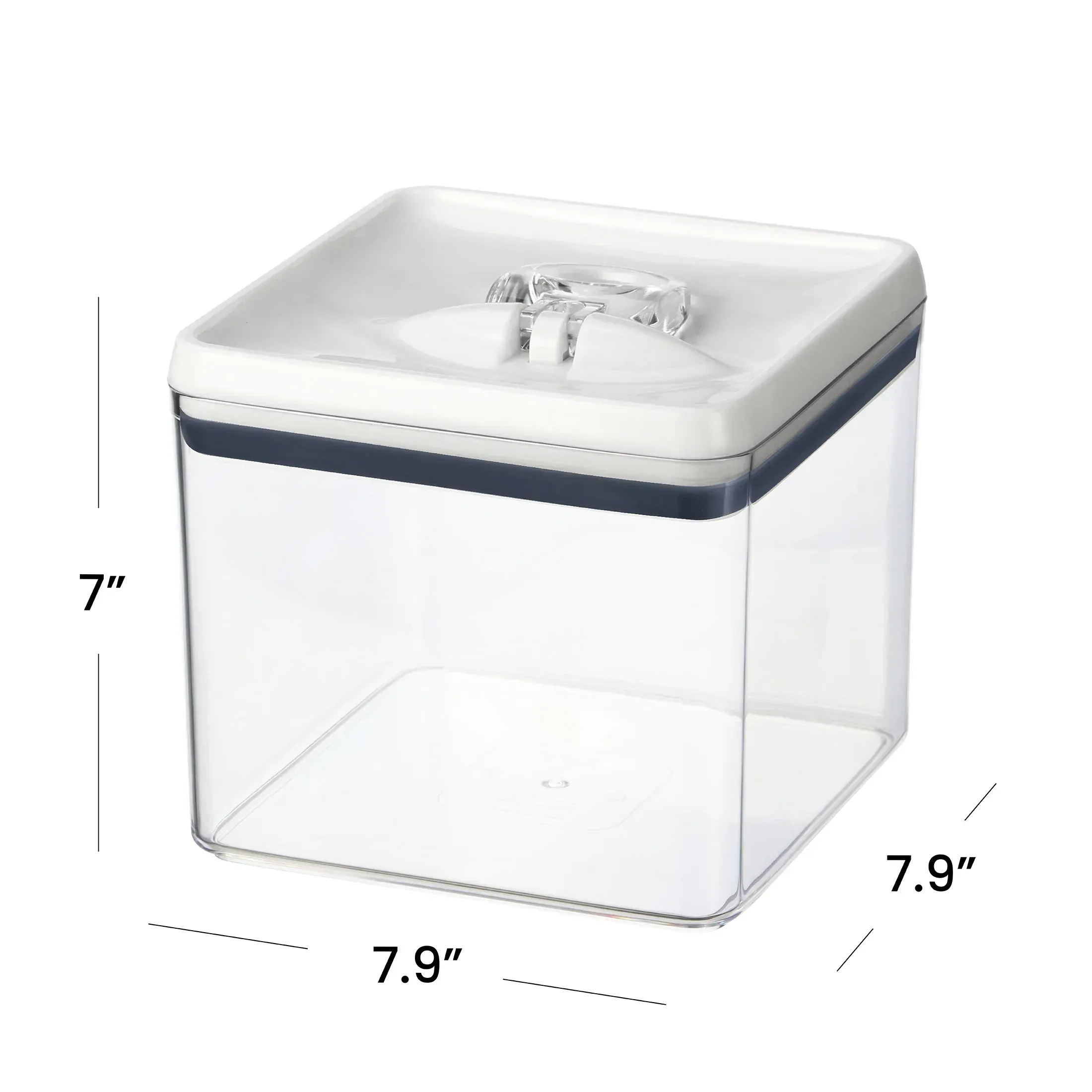 Better Homes & Gardens Flip-Tite® Large 19.7 Cup Airtight Bagel Food Storage Container, BPA-Free, Stackable Pantry Canister - Image 4