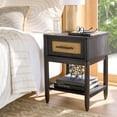 Better Homes & Gardens Springwood Caning Nightstand, Light Honey Finish - Image 4