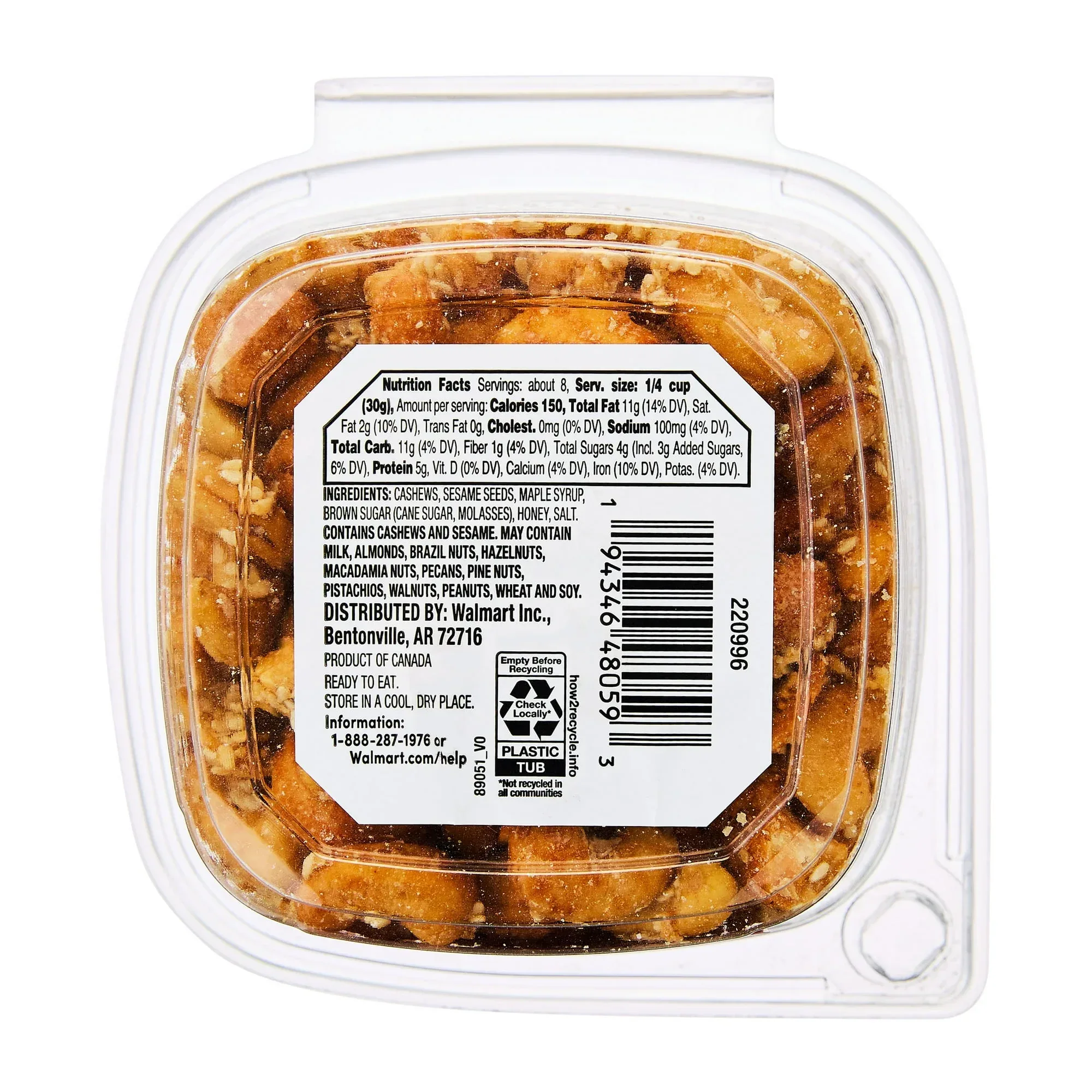 bettergoods Maple Honey Sesame Cashews, 8 oz - Image 2
