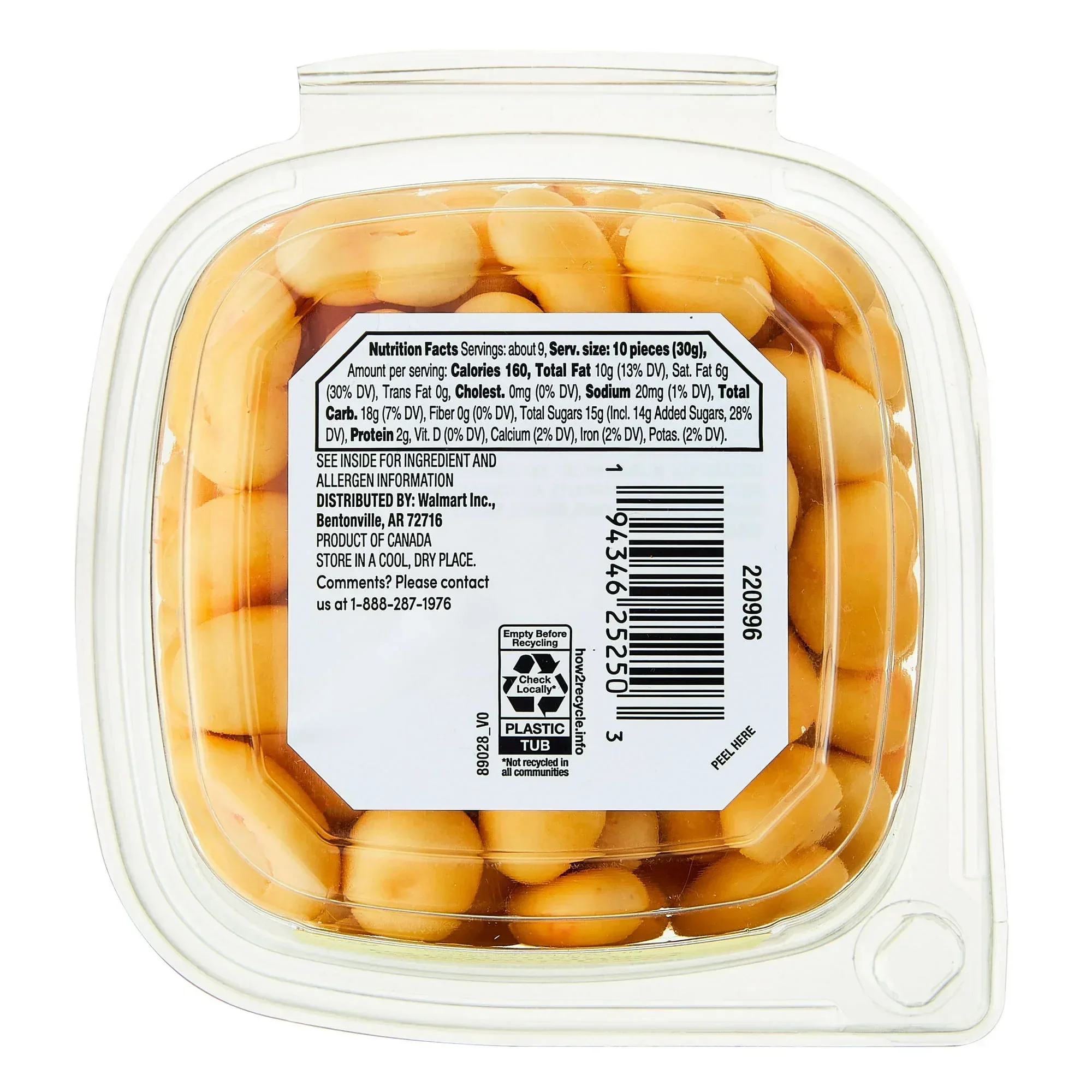bettergoods Peach Flavored Yogurt Covered Cashews, 9.5 oz - Image 6