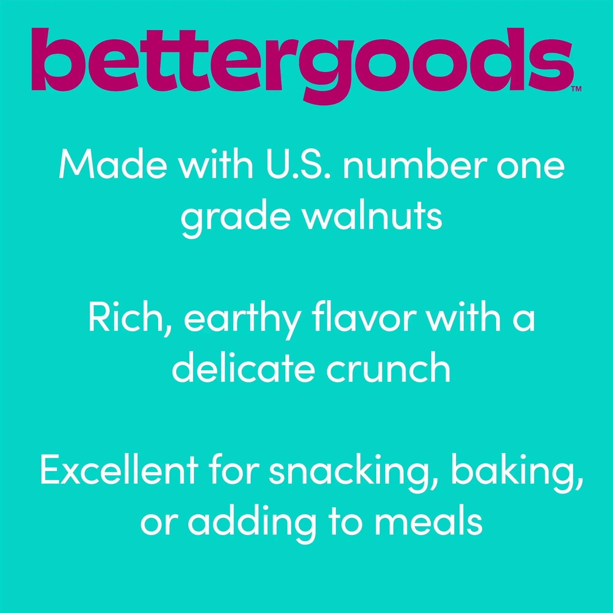 bettergoods Raw Walnut Halves and Pieces, 6.5 oz - Image 3