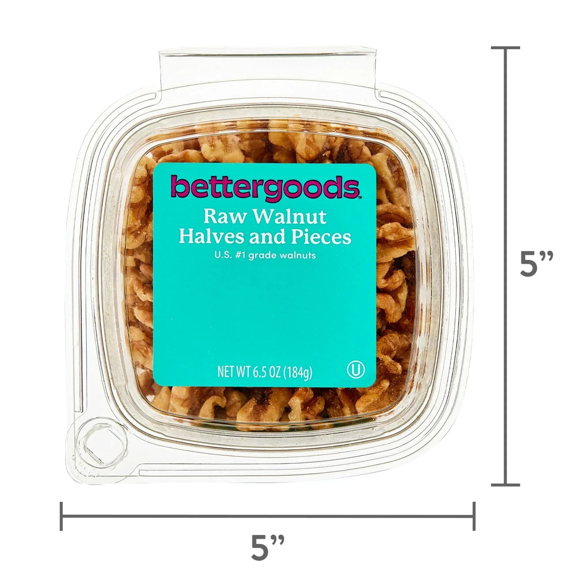 bettergoods Raw Walnut Halves and Pieces, 6.5 oz - Image 6