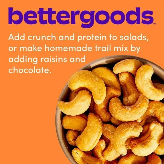 bettergoods Roasted and Salted Cashews, 10 oz - Image 5