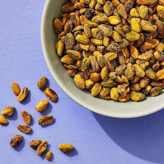 bettergoods Roasted Garlic and Herb Pistachios, 10 oz Tub - Image 4