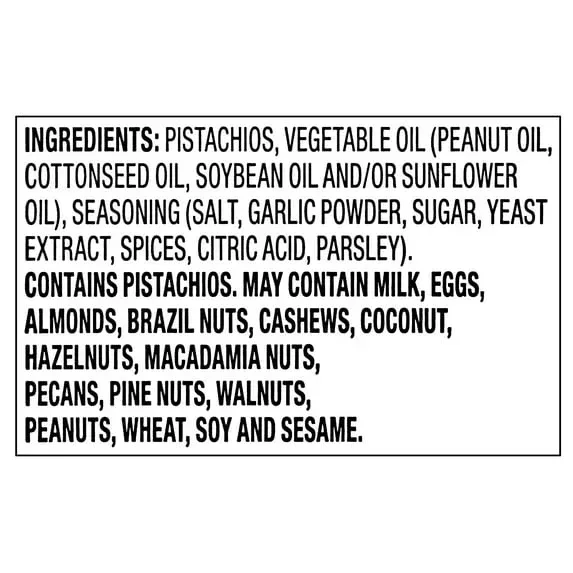 bettergoods Roasted Garlic and Herb Pistachios, 10 oz Tub - Image 5