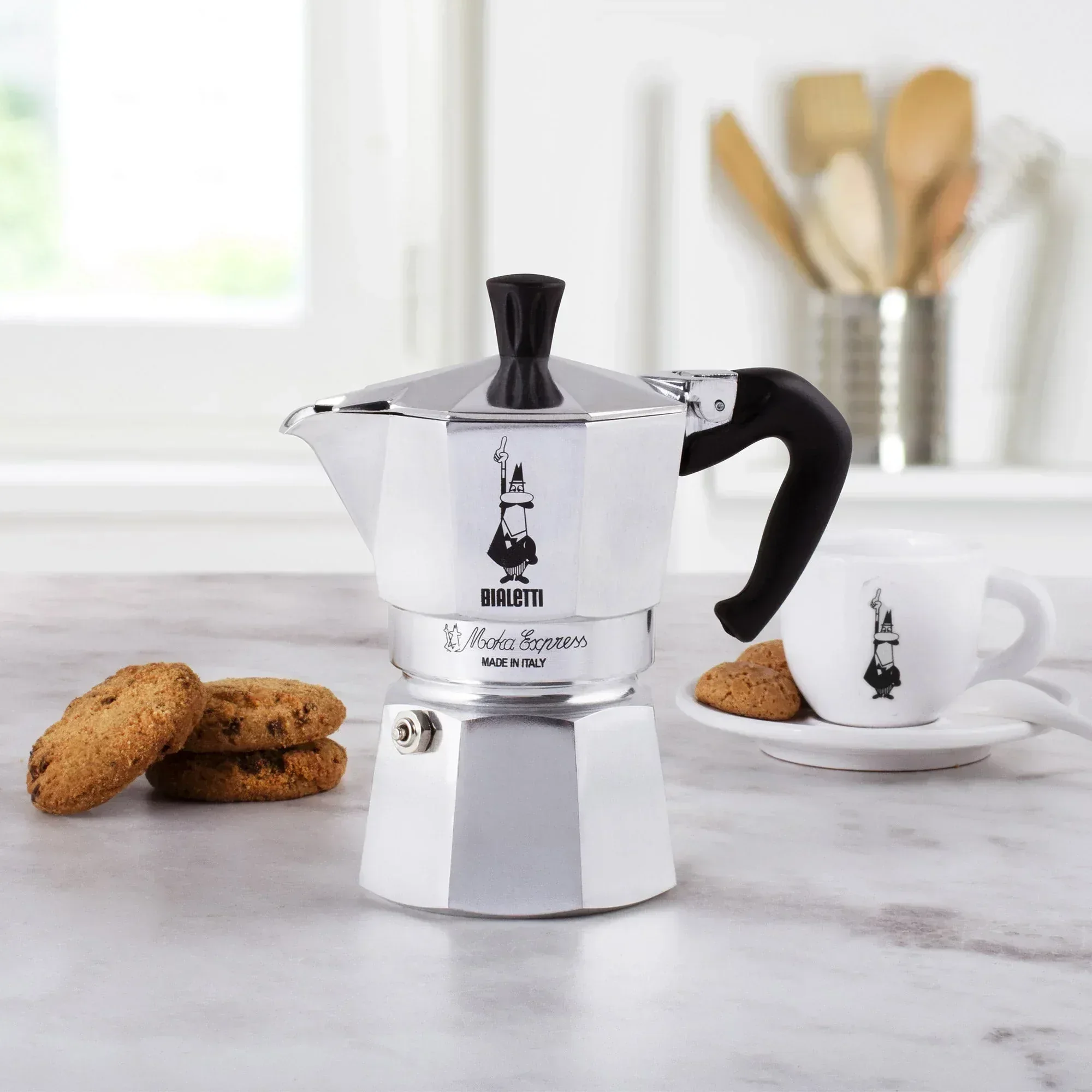 Bialetti Moka Stovetop Espresso Maker, 4-Cup - Image 3