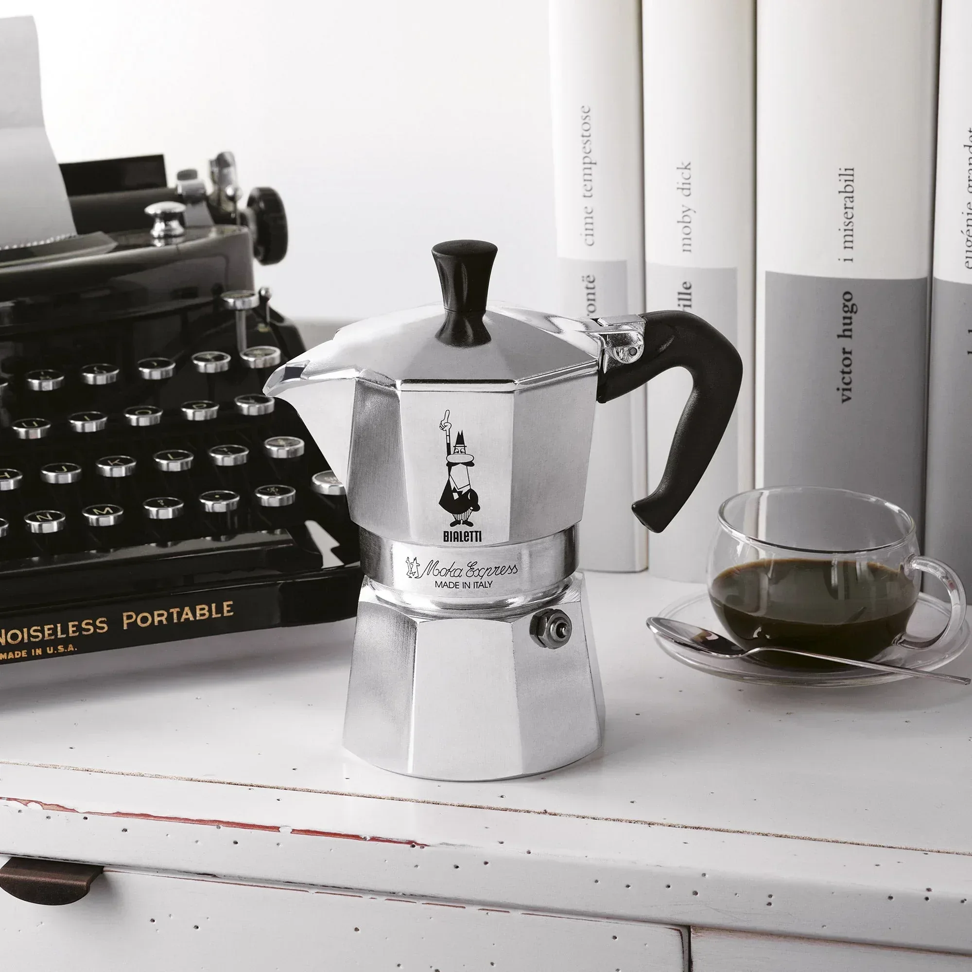Bialetti Moka Stovetop Espresso Maker, 4-Cup - Image 4