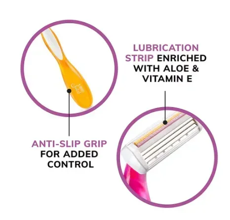 BIC Soleil Color Collection Women's 3 Blade Razors, 16 ct - Image 2