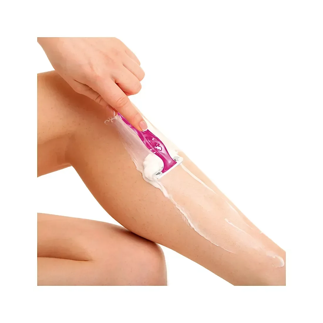 BIC Soleil Simply Smooth Disposable Razor, 3 Blade Womens Razors, 16 ct. - Image 3