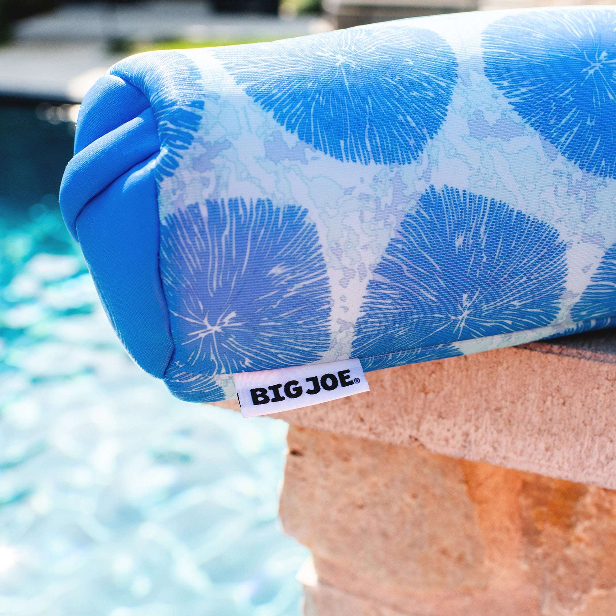Big Joe Noodle 2 Pack No Inflation Needed Pool Float, Coral Bloom Doubled-Sided Mesh, Quick Draining Fabric, 4 Feet Jumbo - Image 7