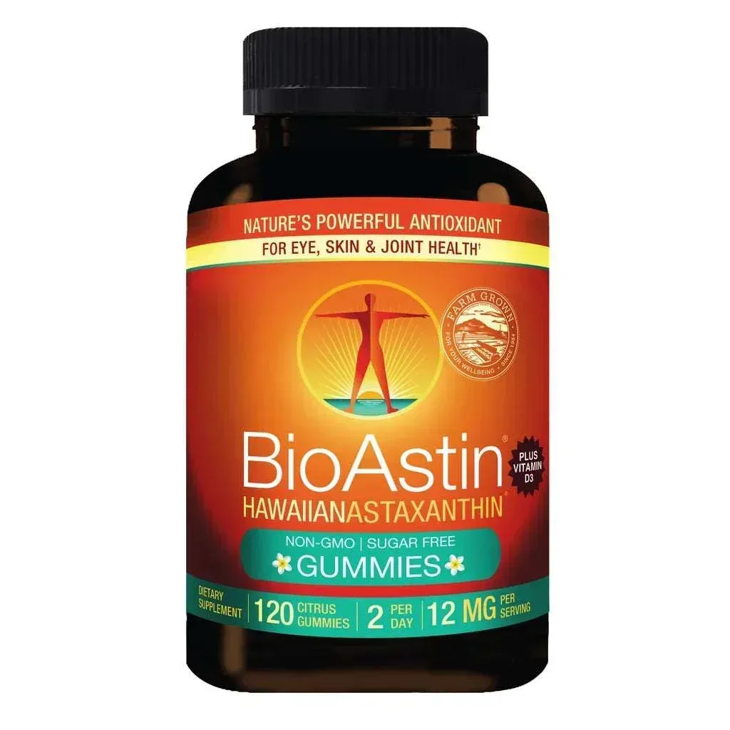 BioAstin Astaxanthin Gummies 12 mg, 120 Count
