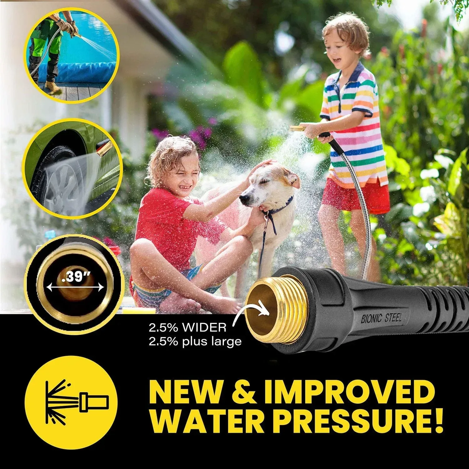 Bionic Steel Pro 75' Garden Hose - Image 6