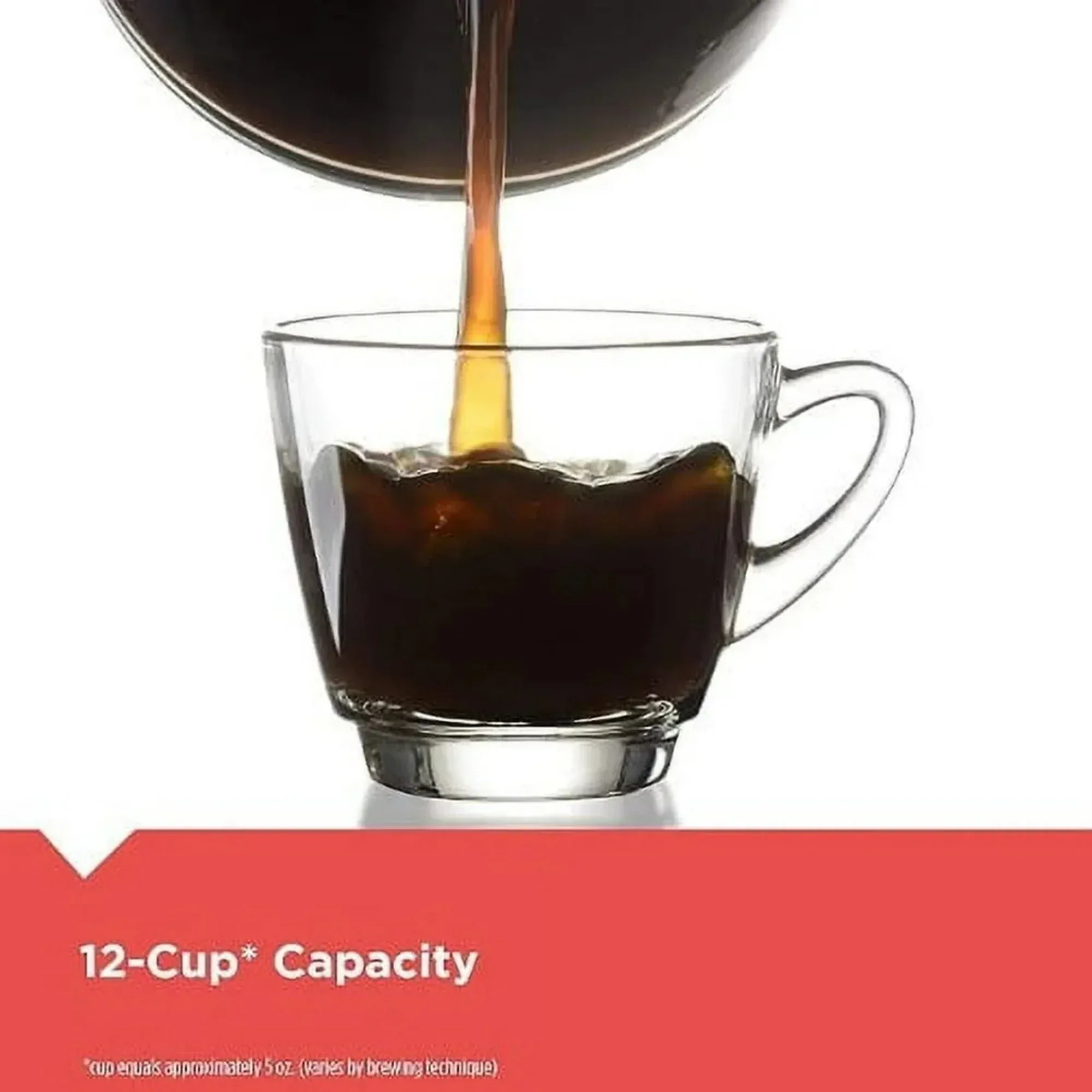 BLACK+DECKER Programmable 12-Cup Drip Coffee Maker with Custom Brew Strength, Black - Image 9