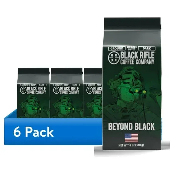 Black Rifle Coffee Company Beyond Black, Dark Roast, Ground Coffee, 12 oz - Image 7