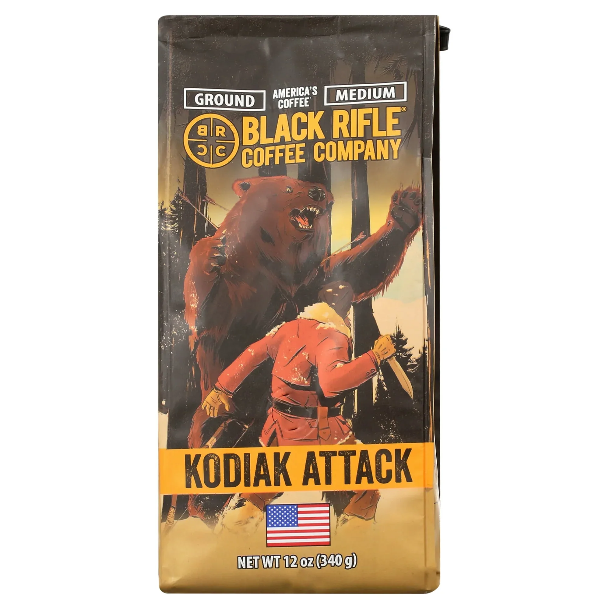 Black Rifle Coffee Company Just Black, Medium Roast, Ground Coffee,12 oz - Image 13