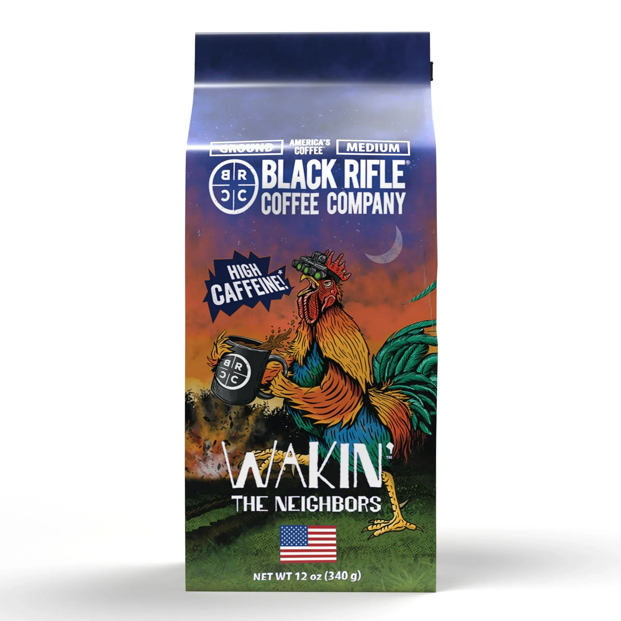 Black Rifle Coffee Company Just Black, Medium Roast, Ground Coffee,12 oz - Image 17
