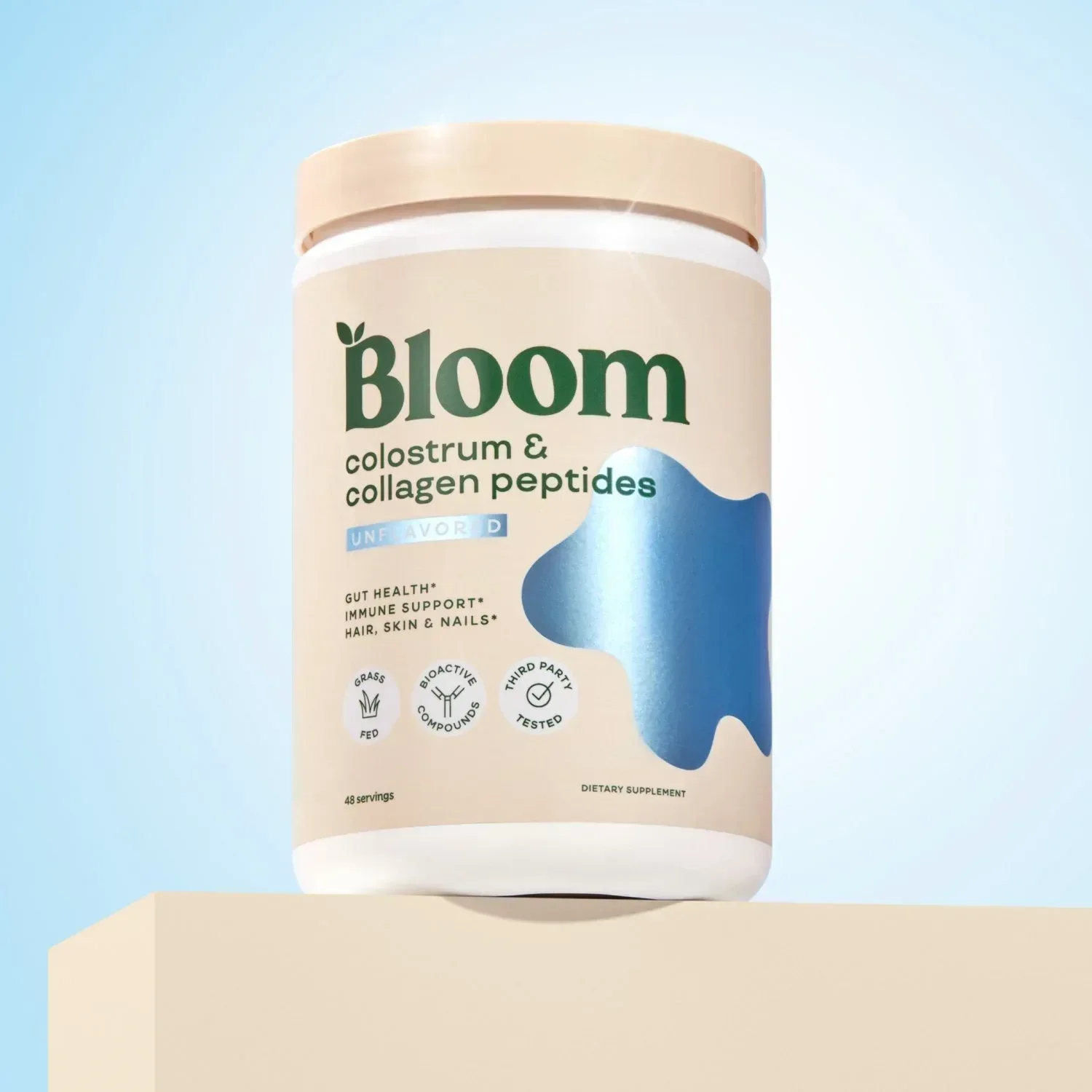 Bloom Nutrition Colostrum & Collagen Peptides, 0.64 lbs. - Image 4