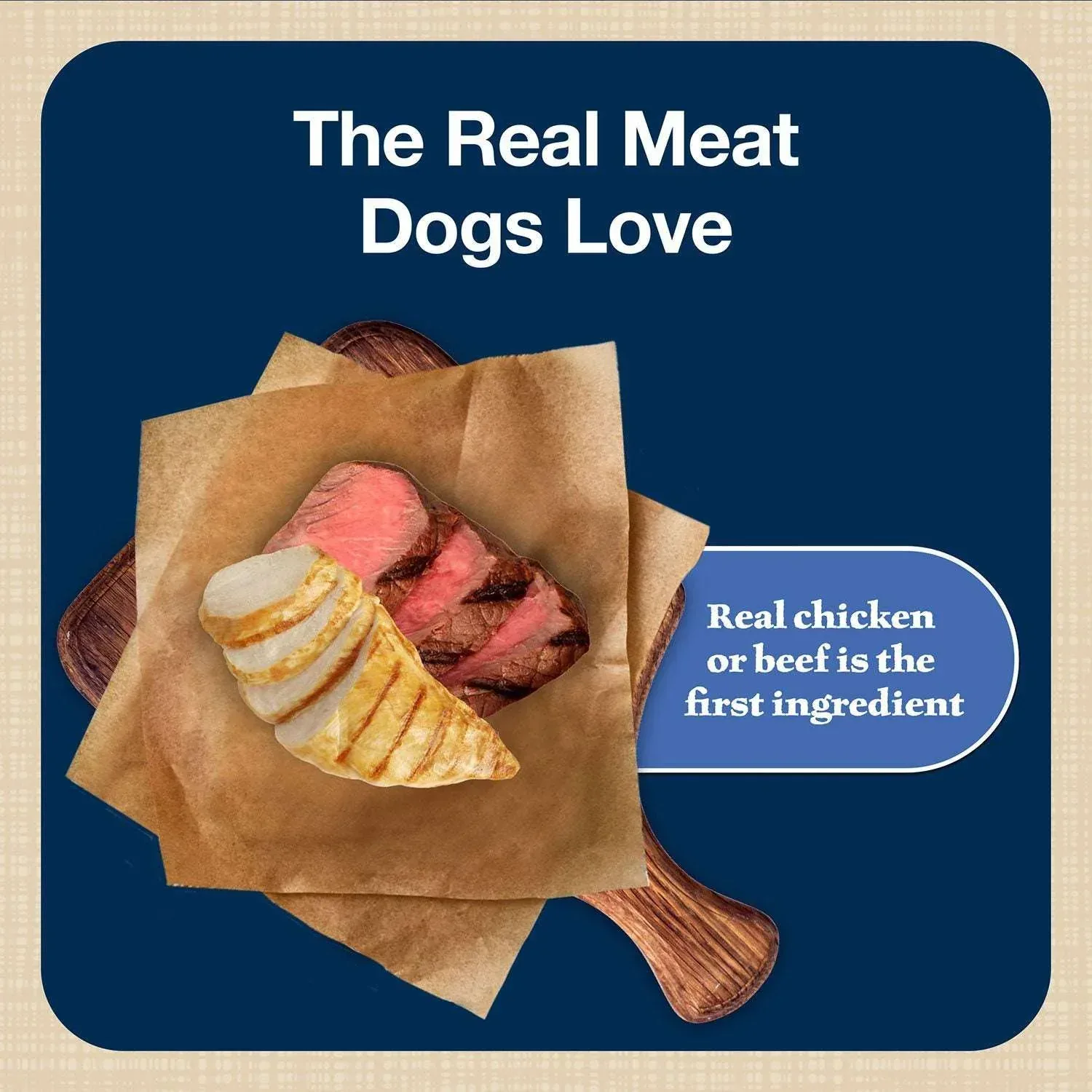 Blue Buffalo Blue Bits Chicken and Beef Variety Pack, Soft-Moist Training Treats, 11 oz., 2 ct. - Image 4