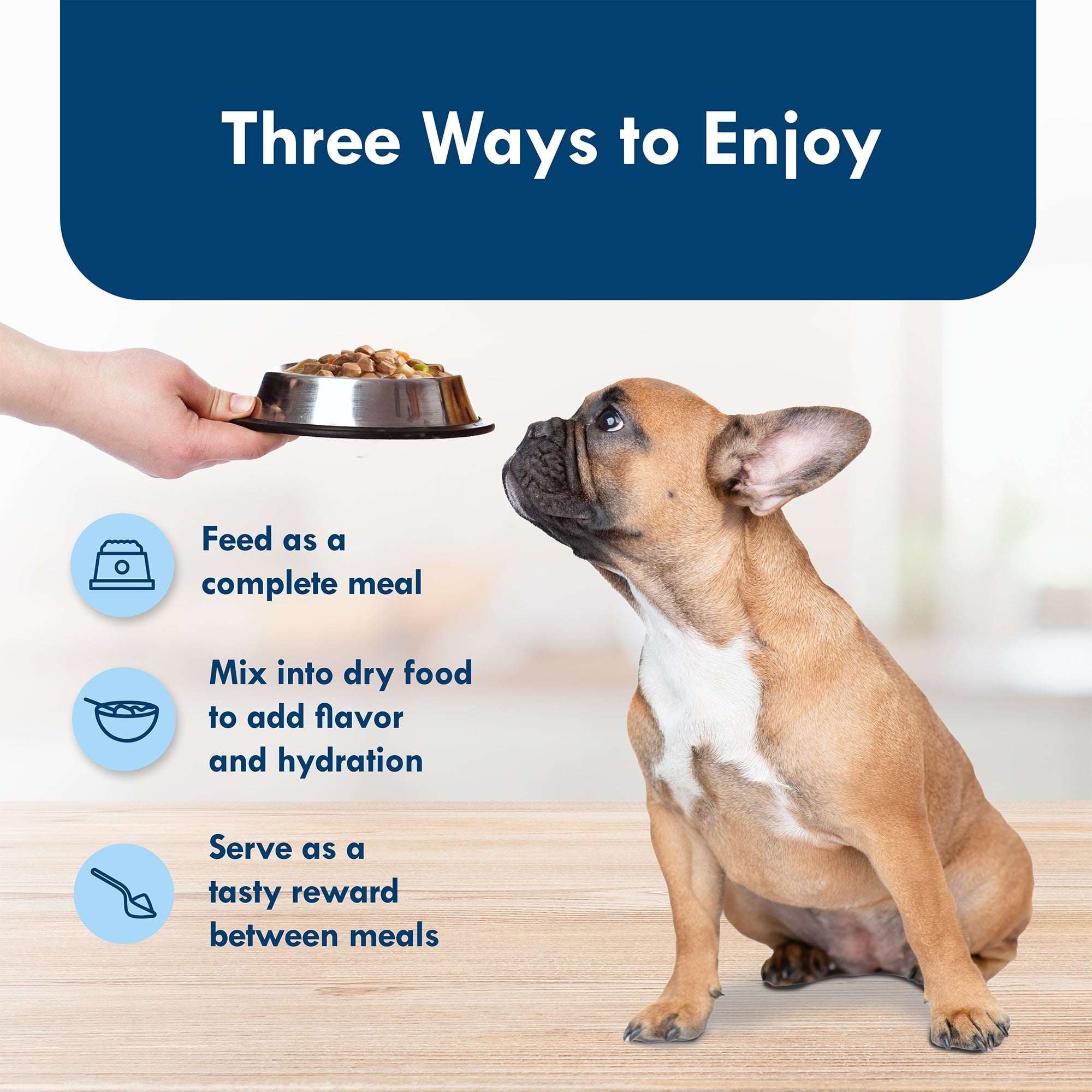 Blue Buffalo Delights Small Breed Roasted Chicken Flavor in Hearty Gravy Wet Dog Food for Adult Dogs, Grain-Free, 3.5 oz. Cup - Image 8
