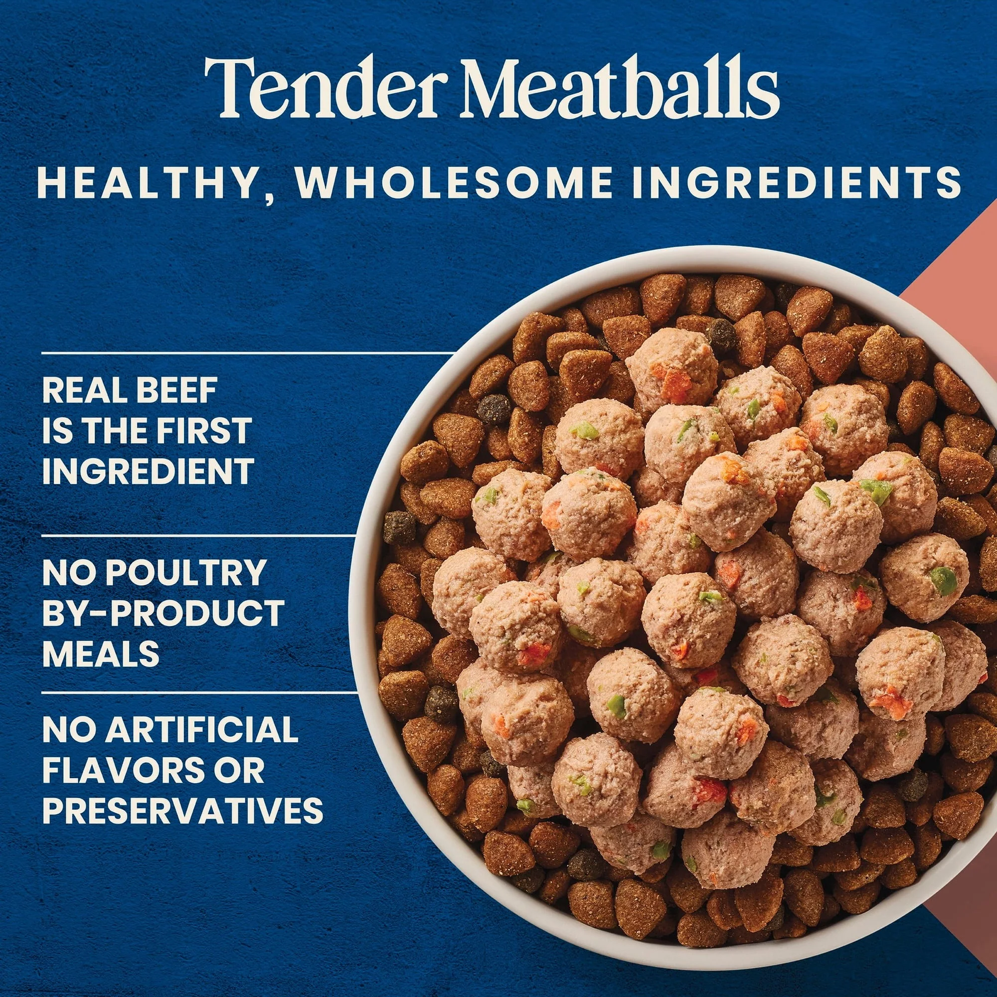 Blue Buffalo Love Made Fresh Dog Food, Refrigerated, Beef Meatball 1.5lb Pouch - Image 9