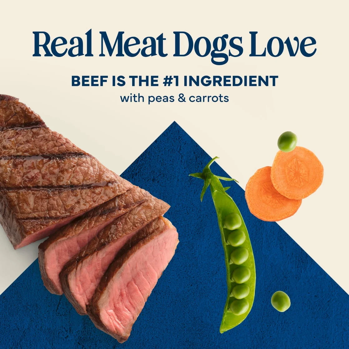 Blue Buffalo Love Made Fresh Dog Food, Refrigerated, Beef Recipe, 1-lb Roll - Image 7