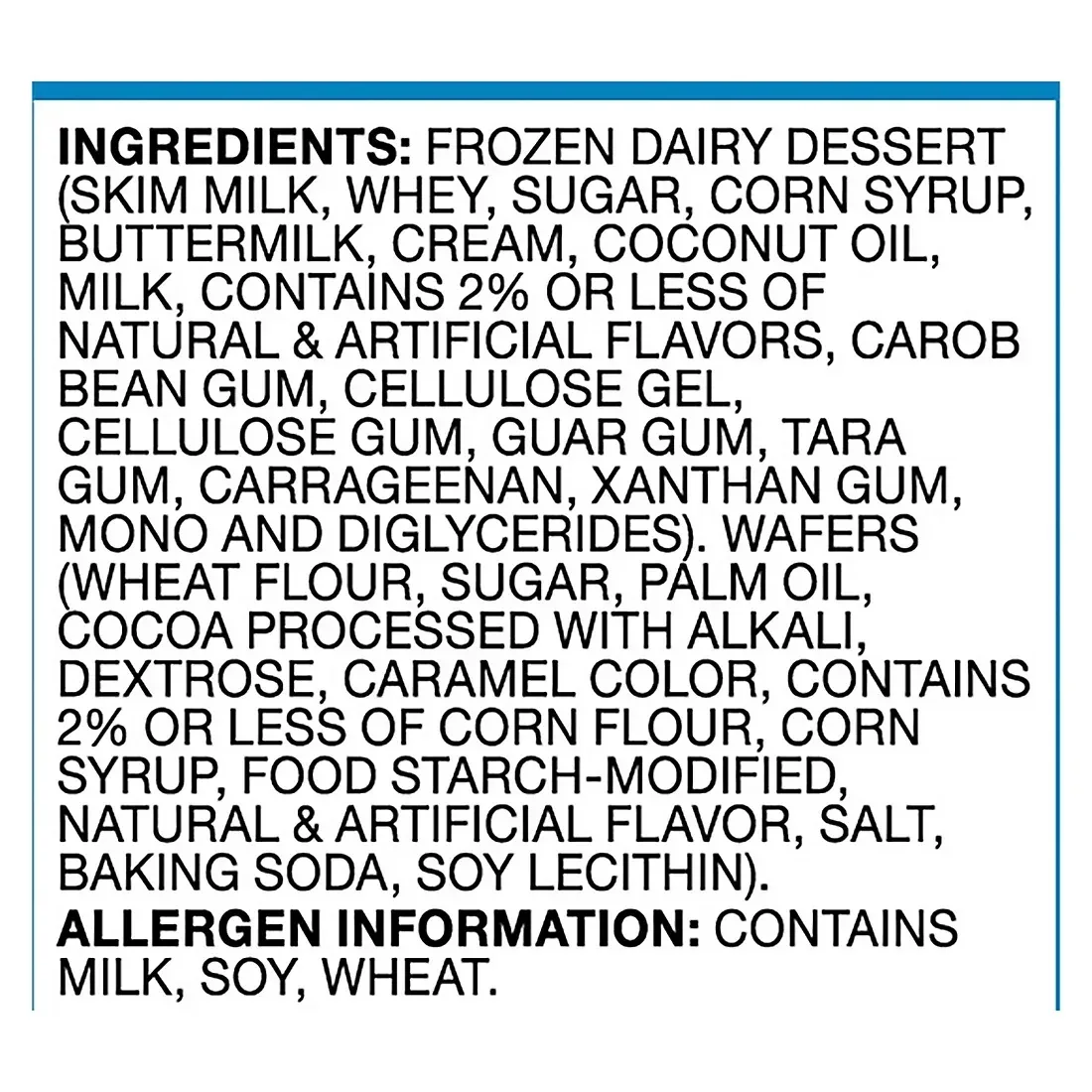 Blue Bunny Simply Vanilla Frozen Dessert Ice Cream Sandwiches, 18 ct. - Image 3