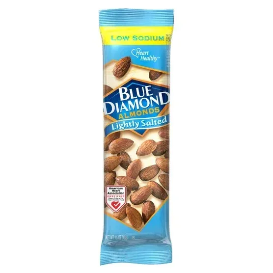 Blue Diamond Almonds, Lightly Salted, 1.5 oz, 12-count - Image 2