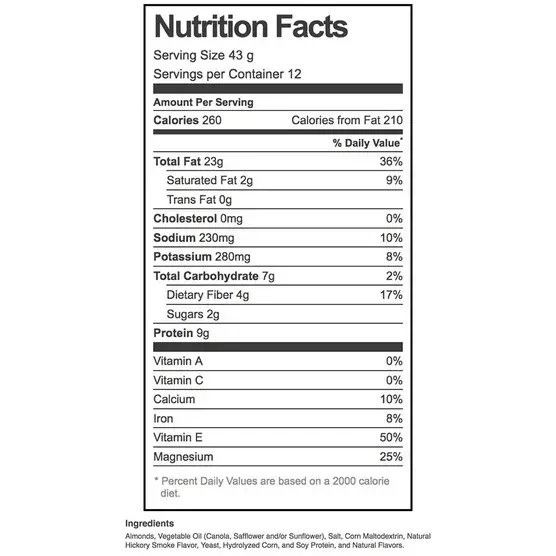 Blue Diamond Almonds, Smokehouse, 1.5 oz, 12-count - Image 2