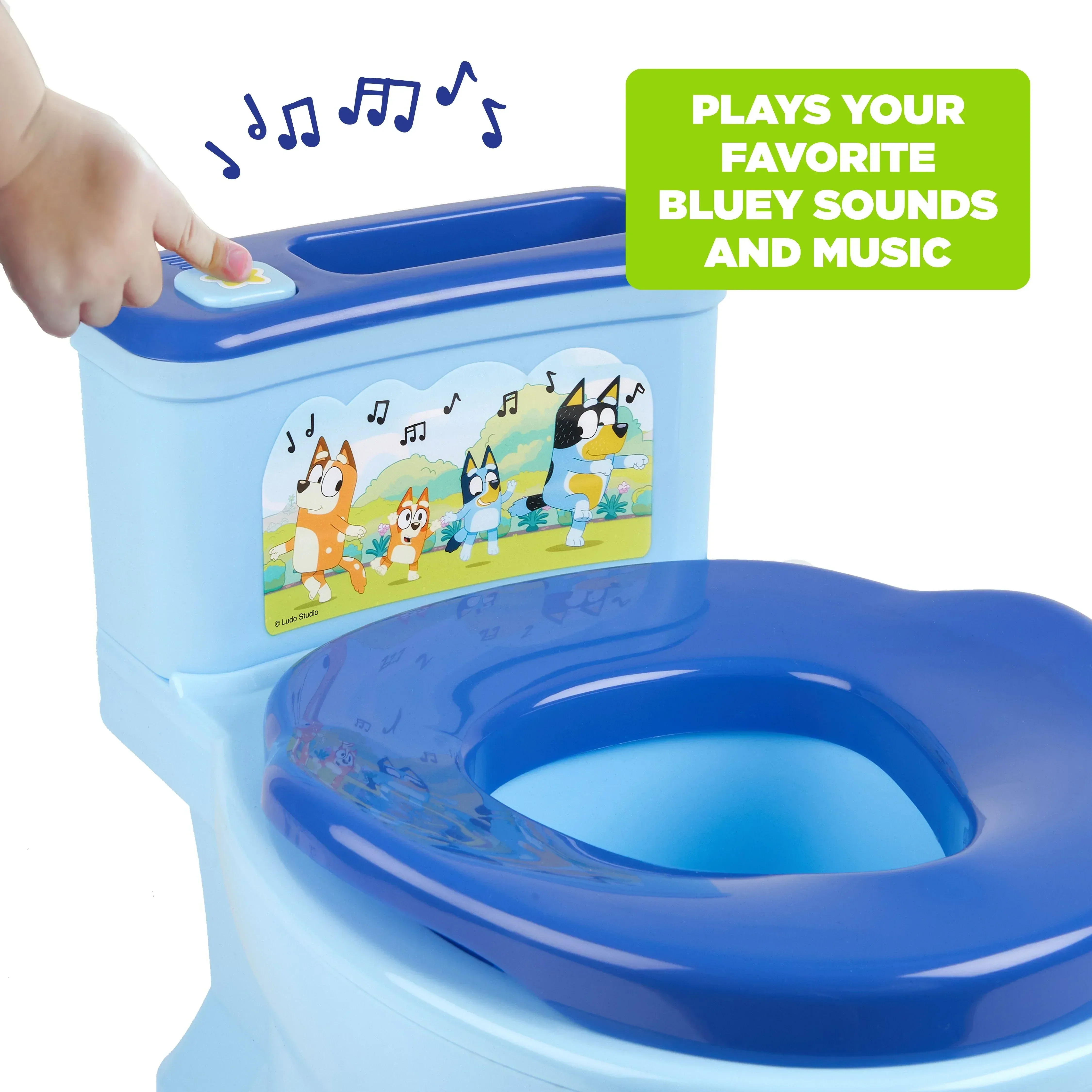 Bluey 2-in-1 Potty Trainer with Sounds for Toddlers - Image 2