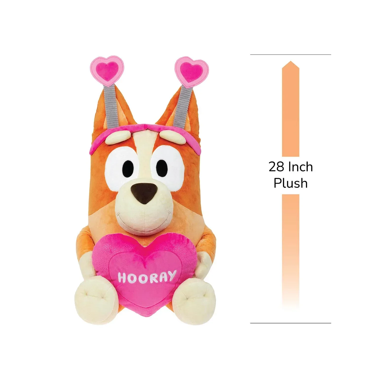 Bluey 28" Valentine Jumbo Plush - Image 17