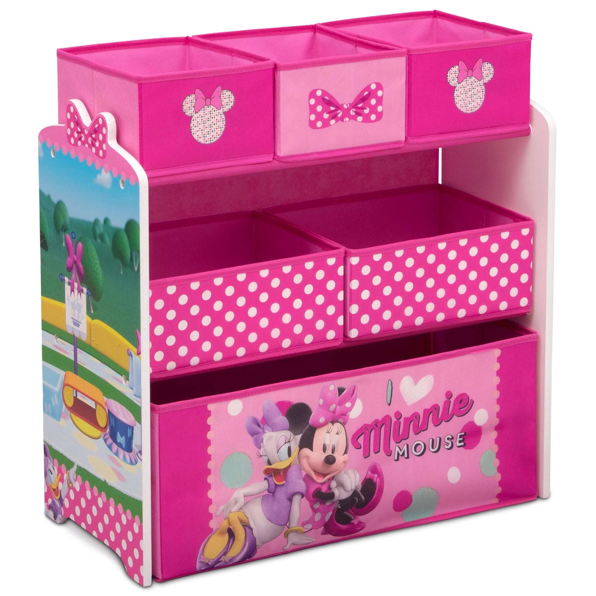 Bluey Design and Store 6 Bin Toy Storage Organizer by Delta Children - Image 8