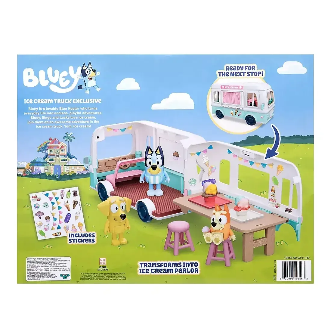 Bluey's Ice Cream Truck Playset - Image 4