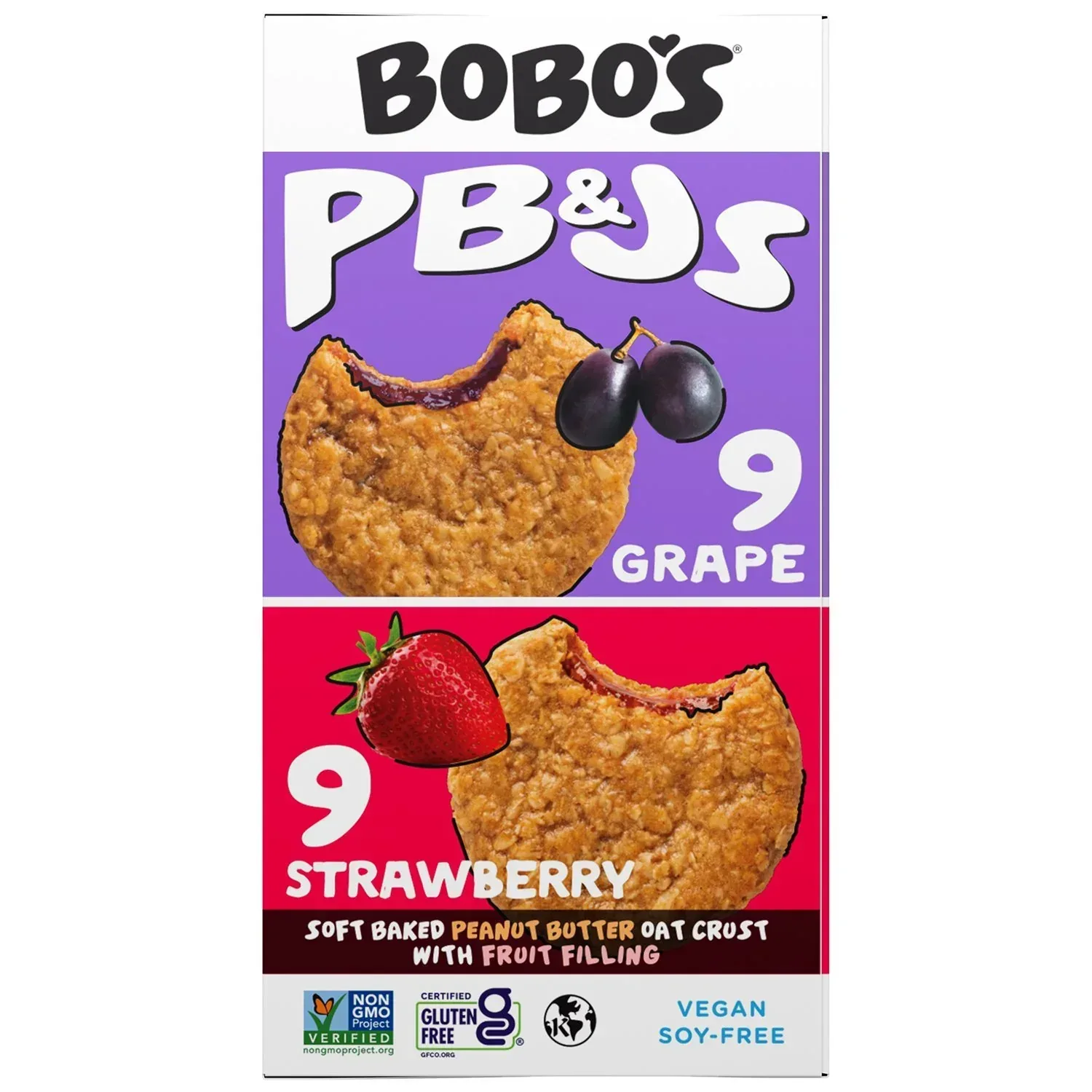 Bobo's PB&J Oat Snacks, Variety Pack, 18 pk. - Image 4