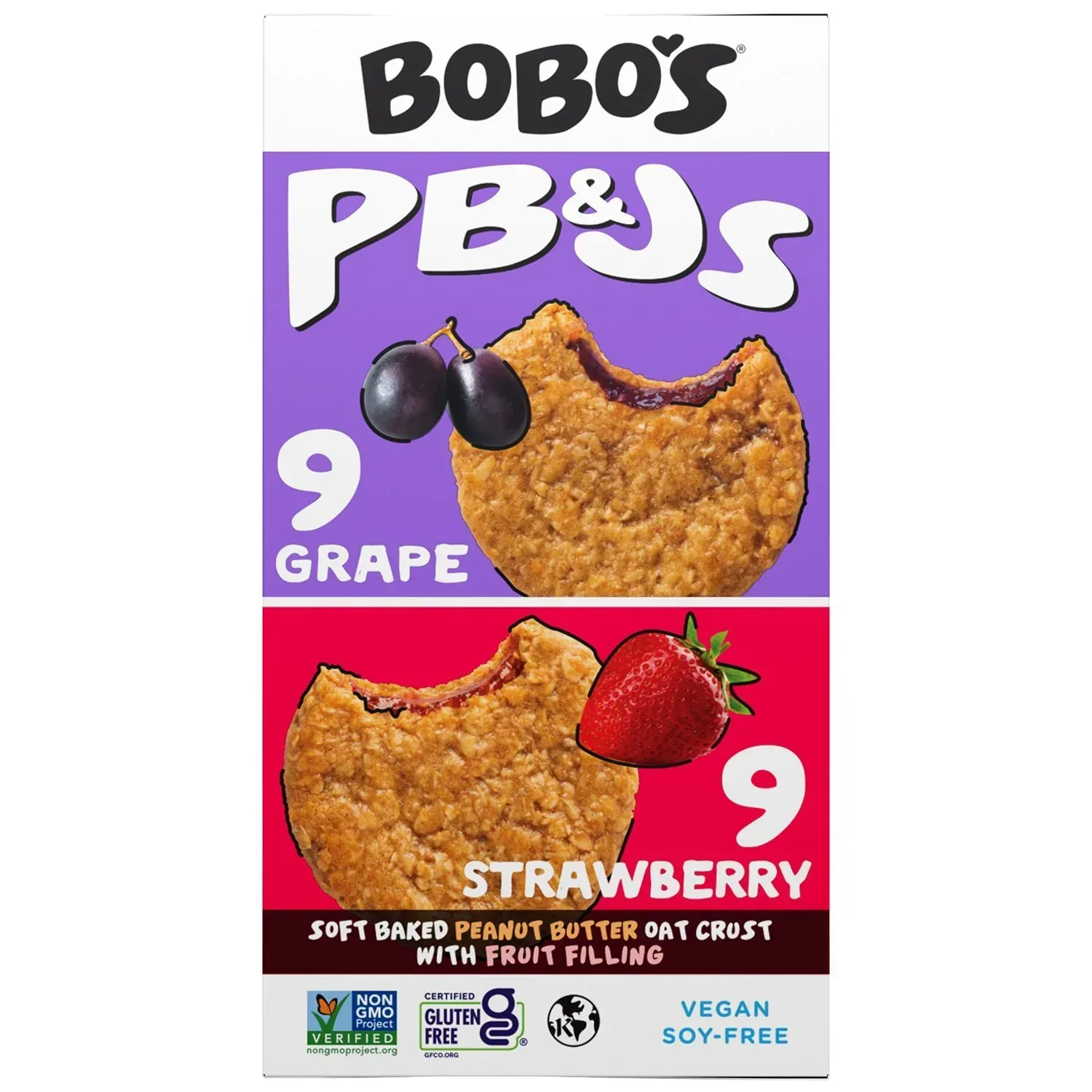 Bobo's PB&J Oat Snacks, Variety Pack, 18 pk. - Image 5