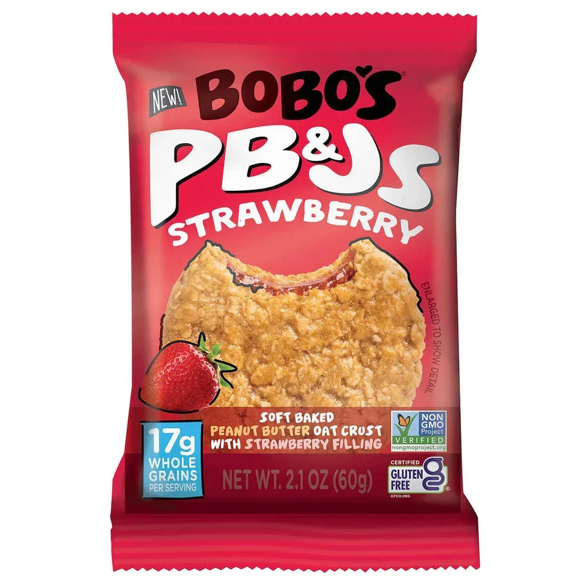 Bobo's PB&Js Oat Sandwich Bar, Variety Pack, 2.1 oz, 20-count - Image 3