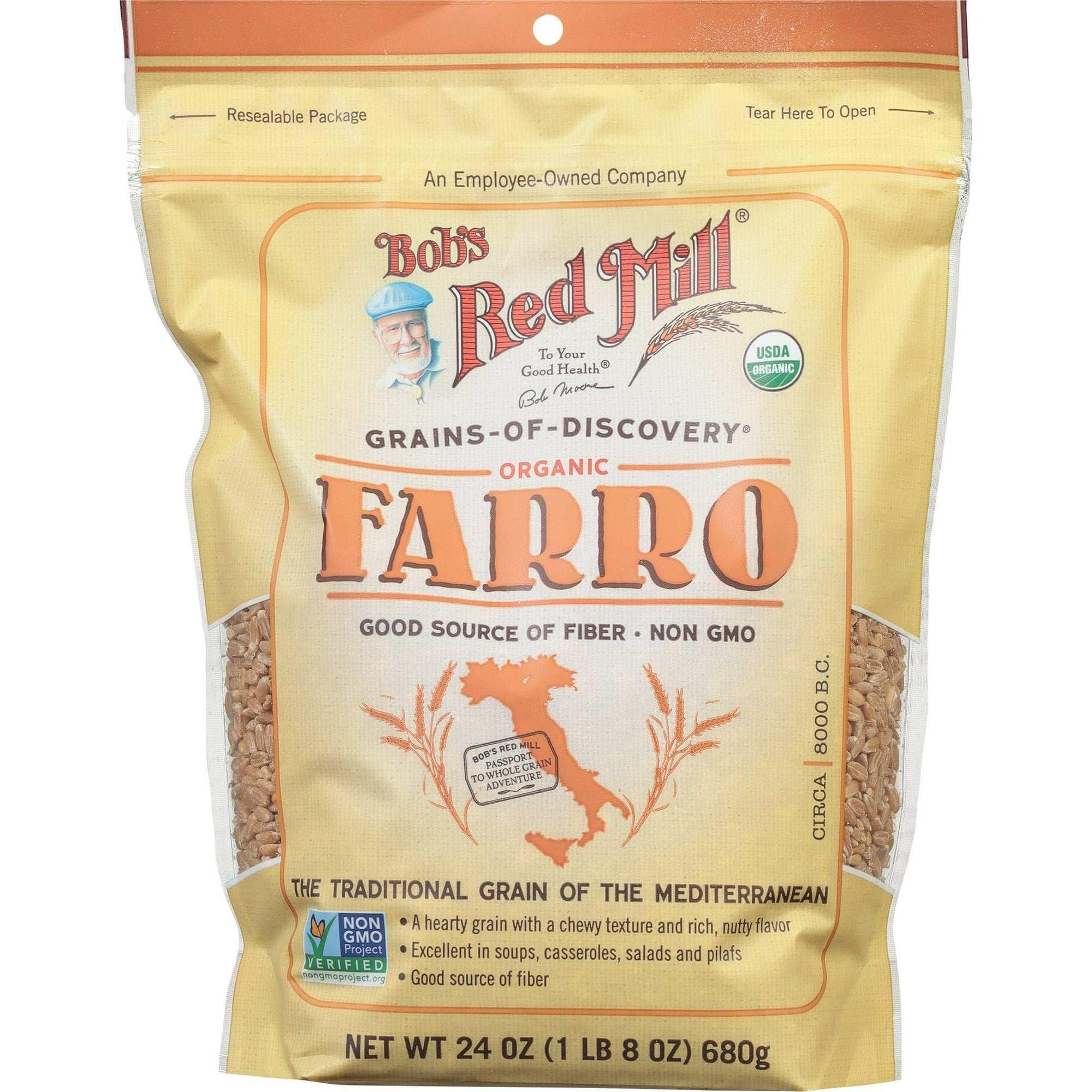 Bob's Red Mill Organic Farro Grain 24 oz - Image 11