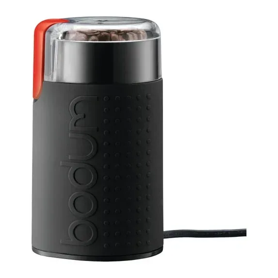 Bodum Bistro Stainless Steel Blade Electric Coffee Grinder, 7 inches, Black, New