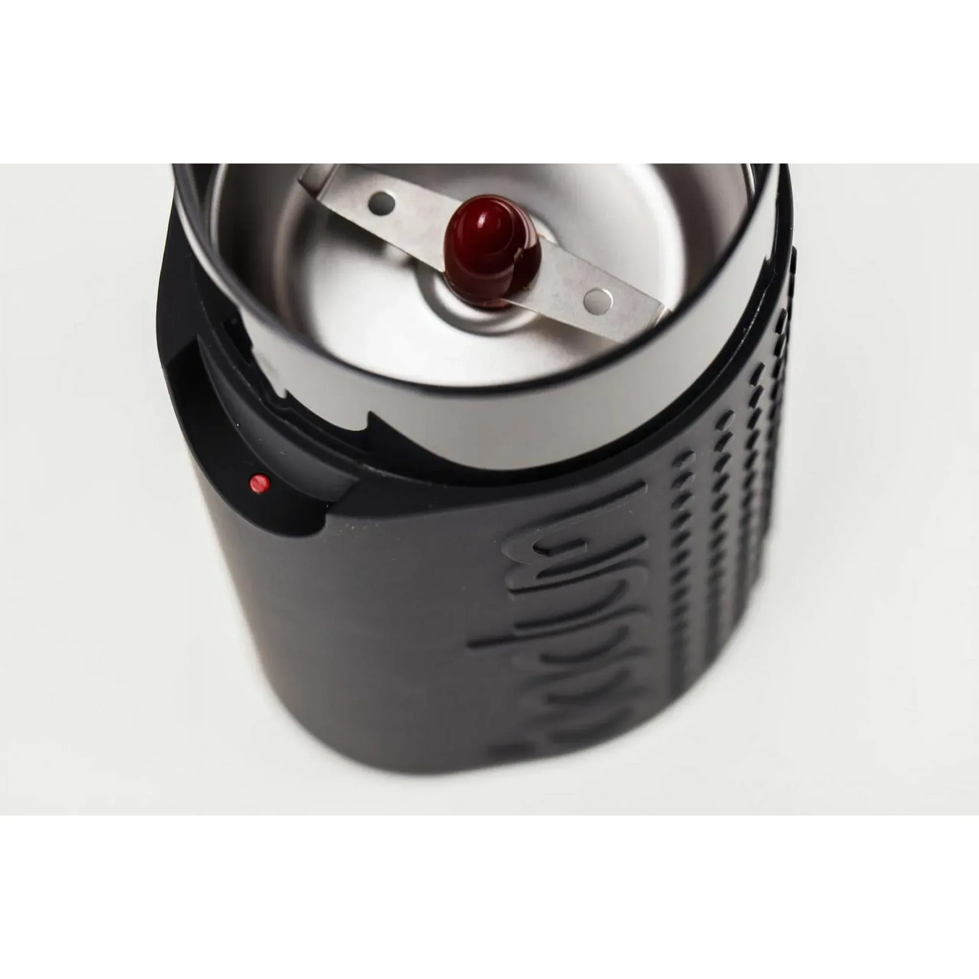 Bodum Bistro Stainless Steel Blade Electric Coffee Grinder, 7 inches, Black, New - Image 4