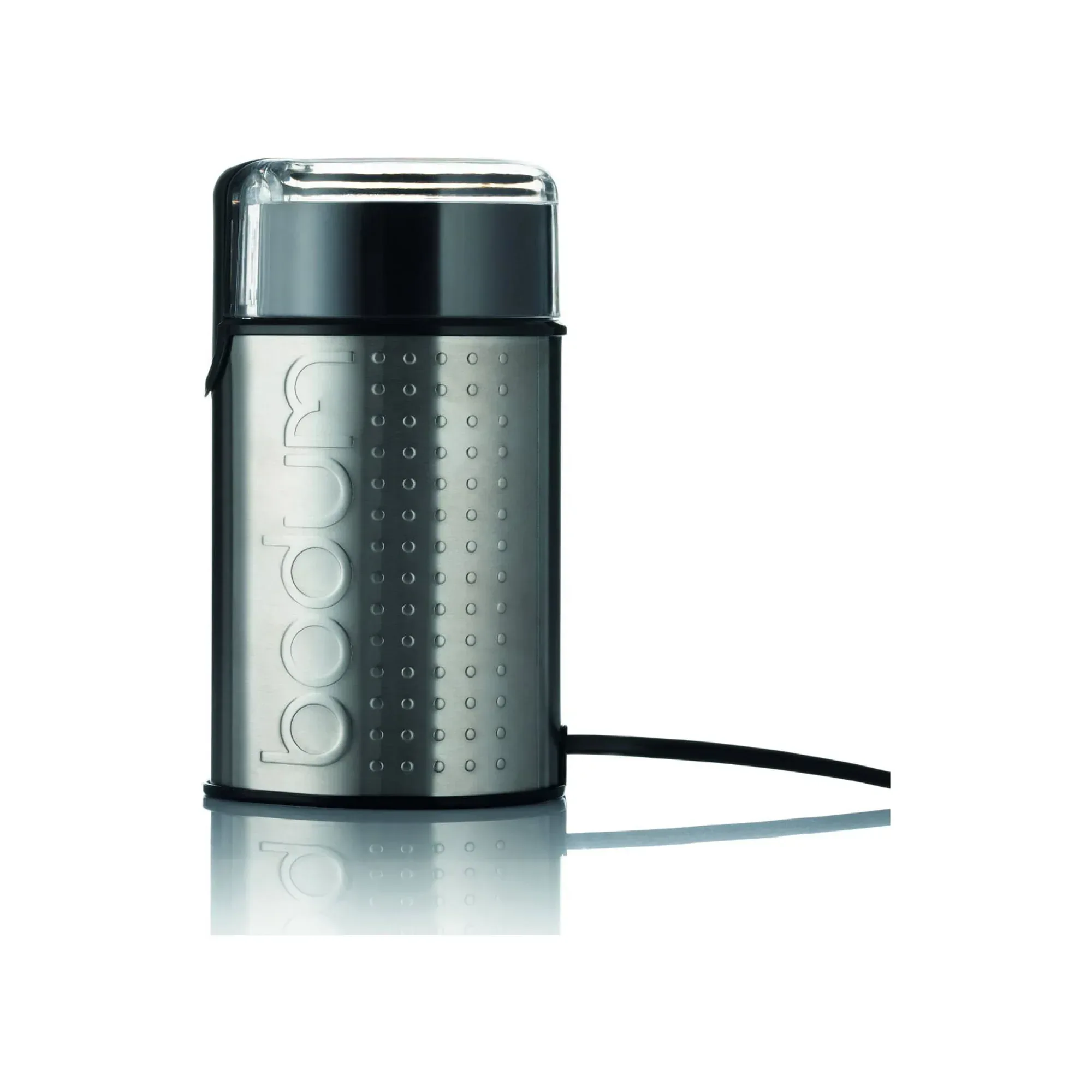 Bodum Bistro Stainless Steel Blade Electric Coffee Grinder, 7 inches, Black, New - Image 7