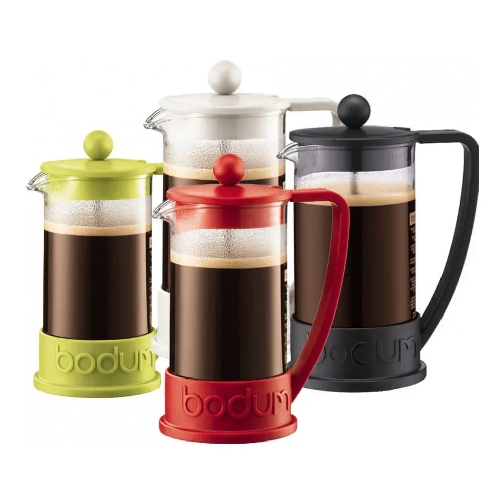 Bodum Brazil French Press Coffee Maker with Borosilicate Glass Carafe, 12 Ounce, Black - Image 6