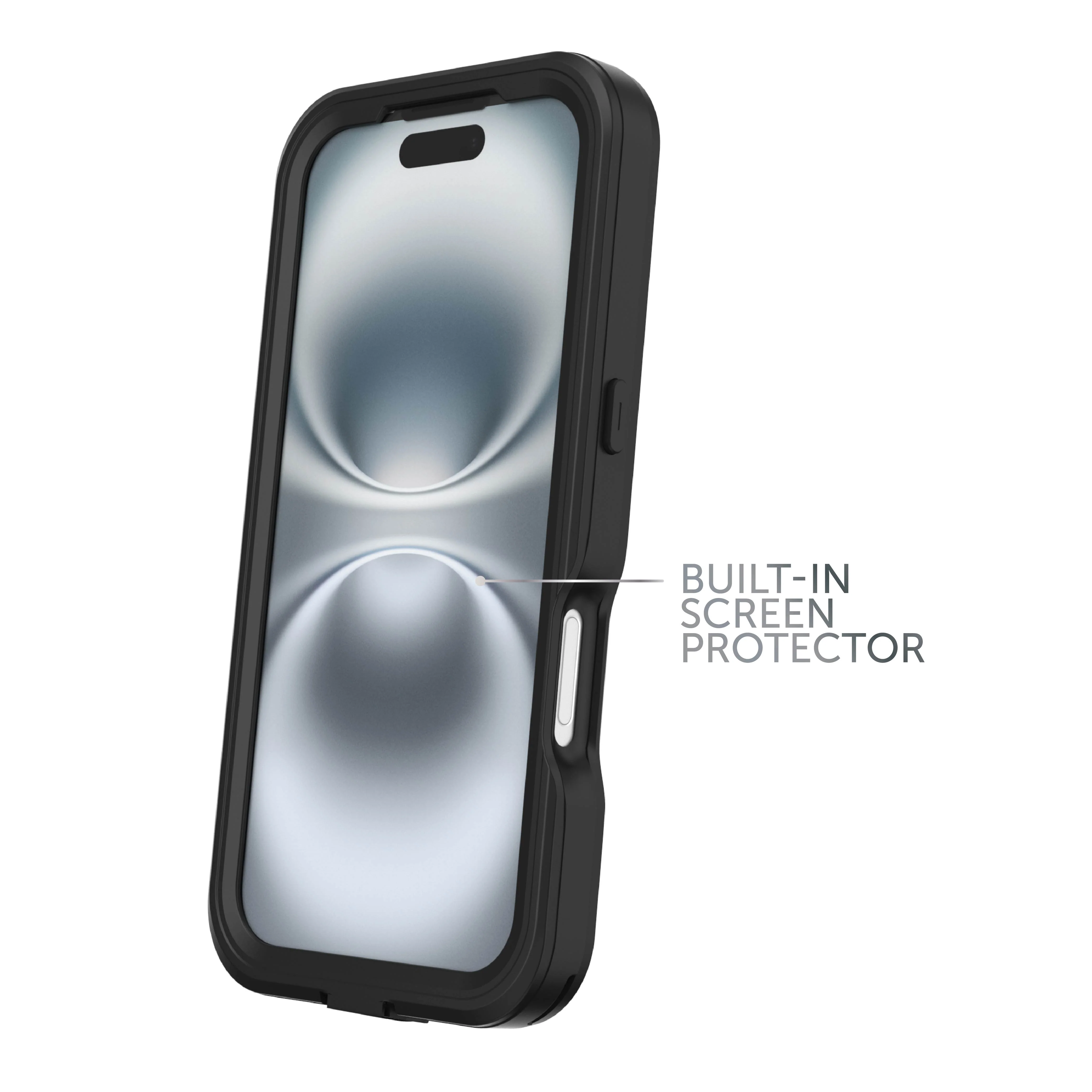Body Glove Tidal Waterproof Phone Case for iPhone 16 - Black/Clear - Image 6