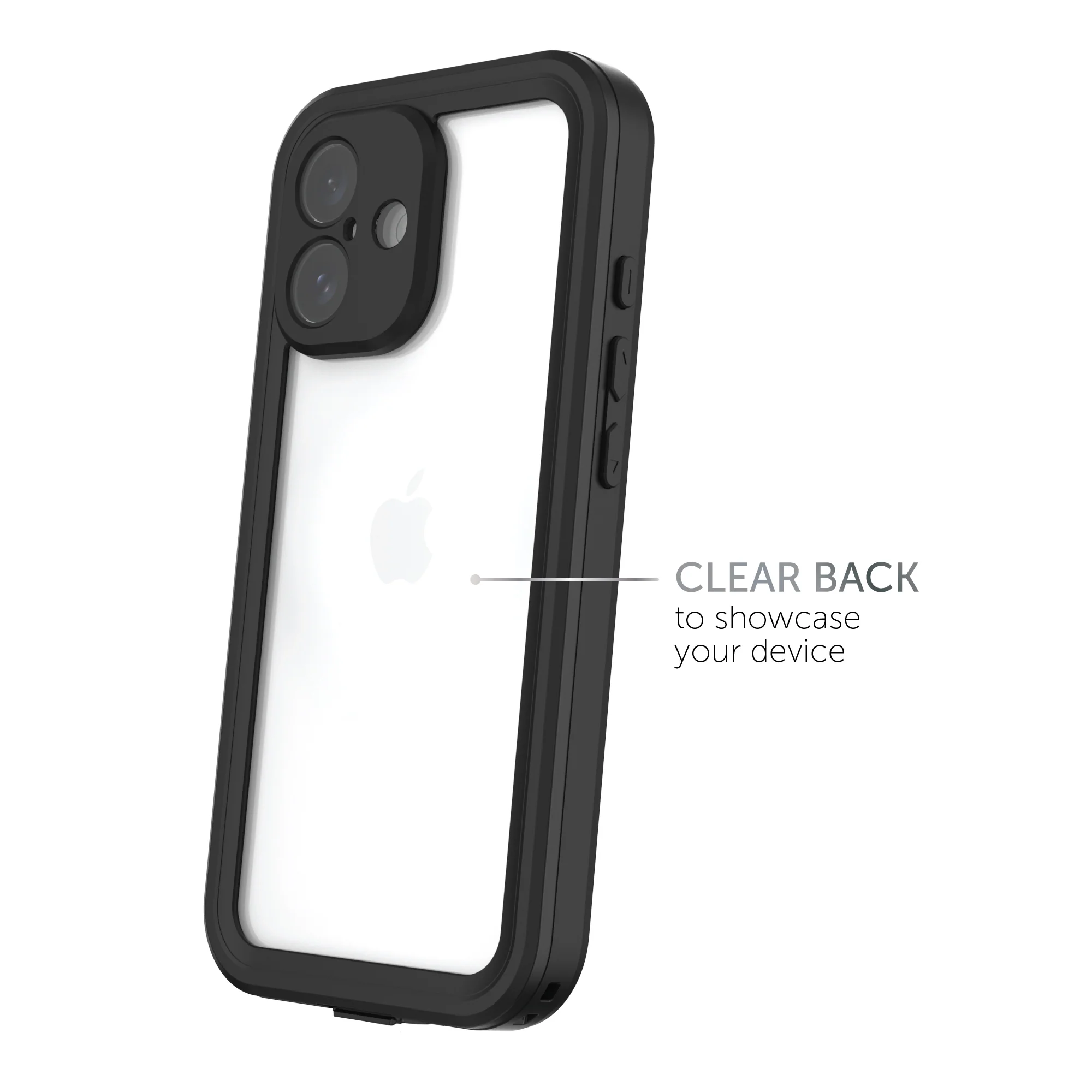 Body Glove Tidal Waterproof Phone Case for iPhone 17 - Black/Clear - Image 4