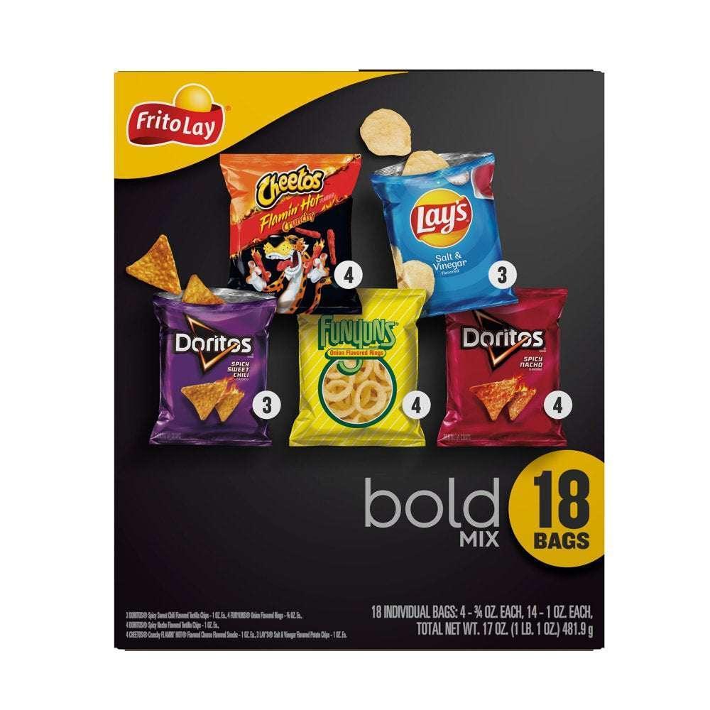 Bold Mix Variety Pack Snack Chips, 18 Count Multipack - Image 4