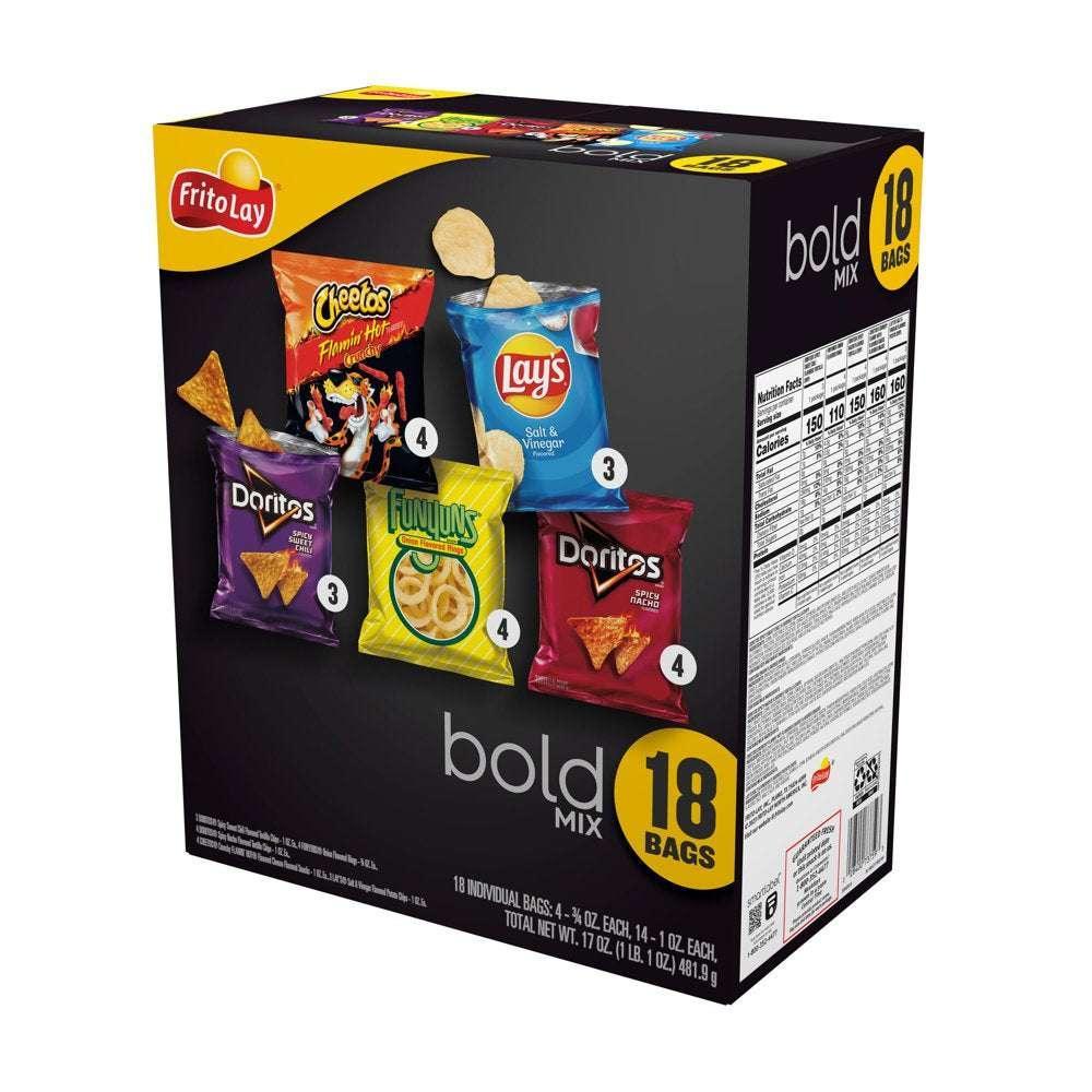 Bold Mix Variety Pack Snack Chips, 18 Count Multipack - Image 5