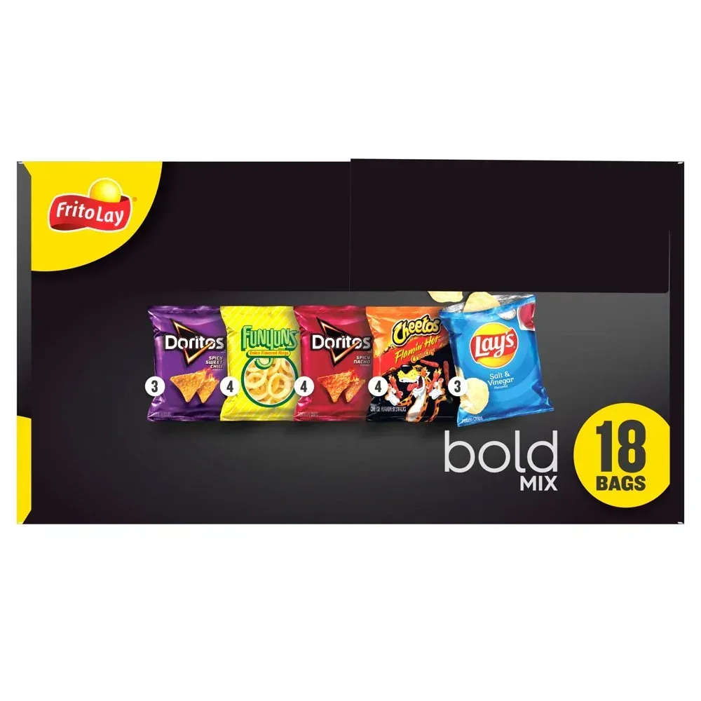 Bold Mix Variety Pack Snack Chips, 18 Count Multipack - Image 7