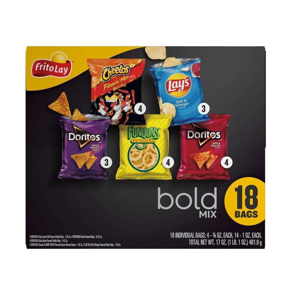 Bold Mix Variety Pack Snack Chips, 18 Count Multipack - Image 8