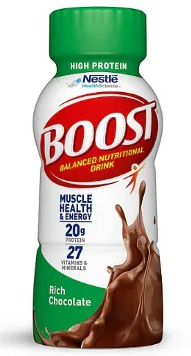 BOOST 20g High Protein Nutritional Drink, Chocolate 8 fl. oz., 28 ct. - Image 2