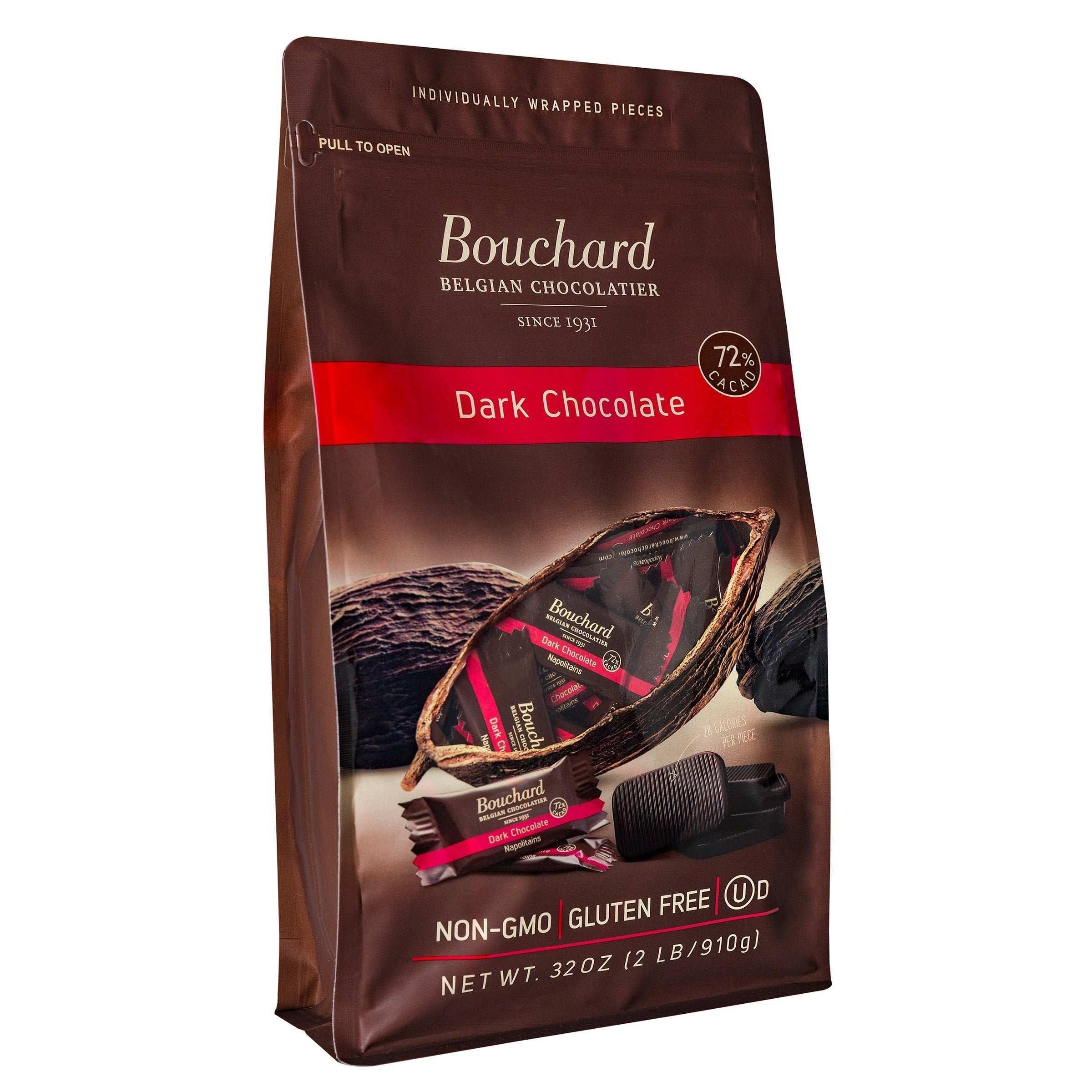 Bouchard Belgian Napolitains Premium Dark Chocolate 32 oz, 2-pack - Image 3