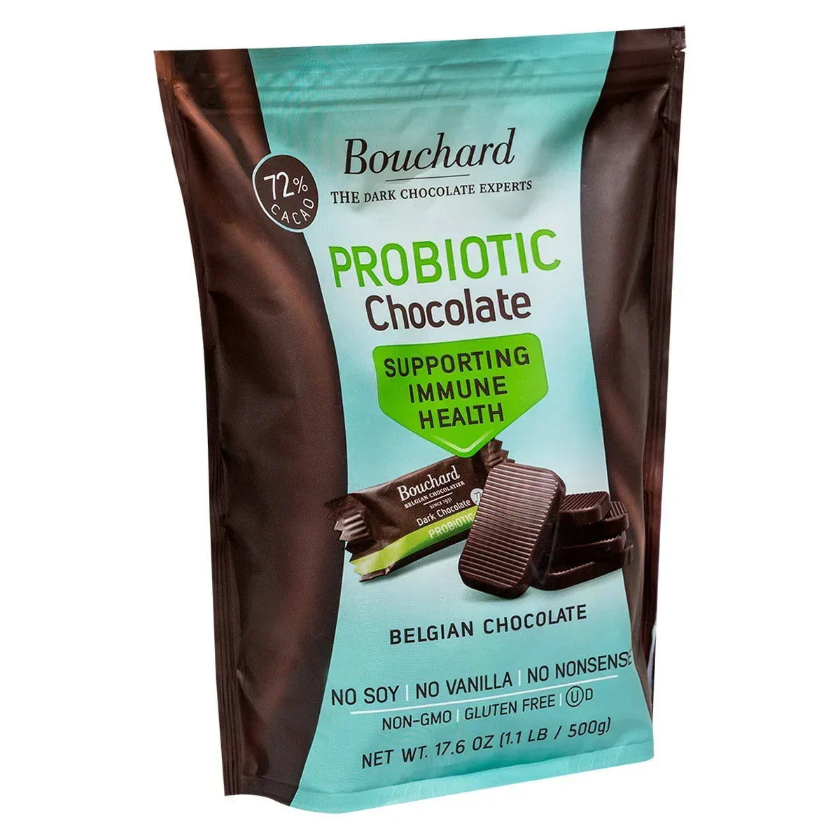 Bouchard Belgian Probiotic Chocolate 1.1 lb 2-pack - Image 3